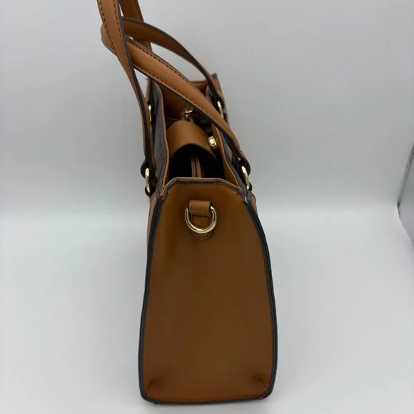 Brown and Black Designer Tote Bag - Picture 7 of 15